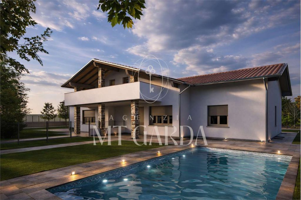 Soiano del Lago: Bifamiliare su lotto edificabile con interrato già realizzato