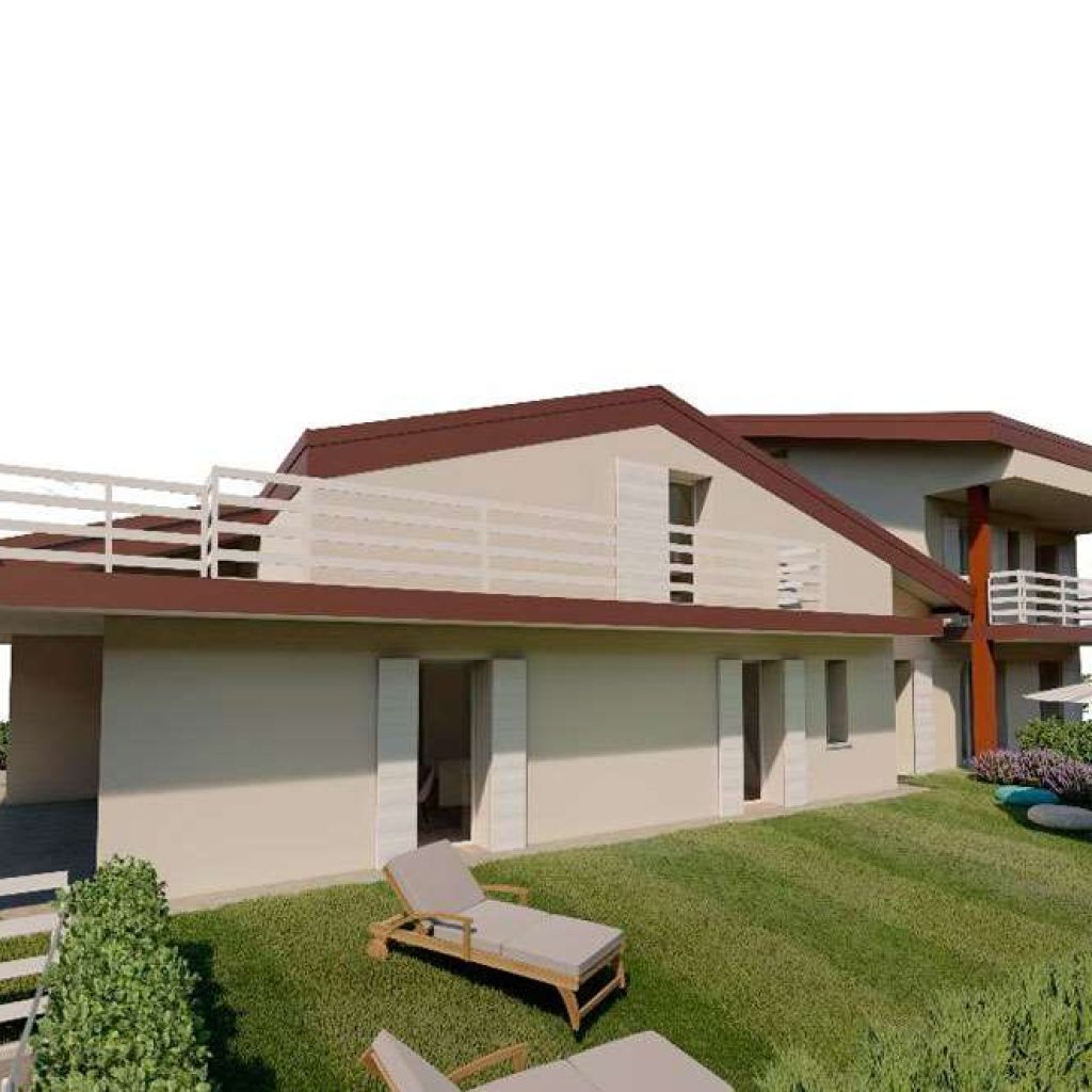 Neubau-Doppelhaushälfte in Pozzolengo